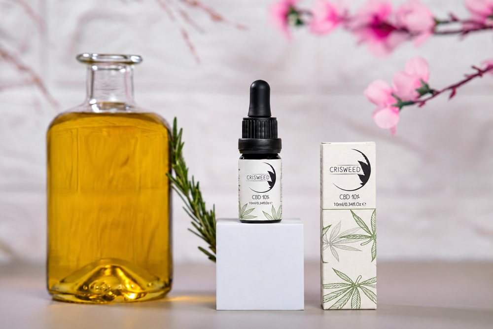 Dettaglio olio CBD Crisweed